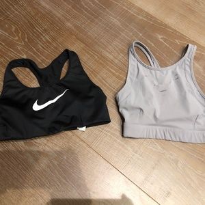 Alo Yoga and Nike sports bra